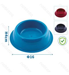 CIOTOLA CLASSICA IN PLASTICA - TINTA UNITA - 16CMNobleza