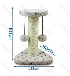 Tiragraffi in Velluto a Pois 22x28cm - BeigeNobleza