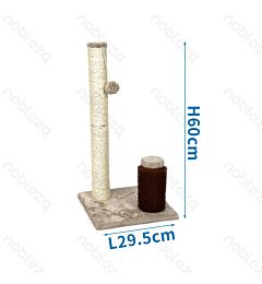 Tiragraffi con Setole Massaggianti - 29,5x60cmNobleza