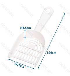 Paletta per Lettiera Gatti - 10x26cmNobleza