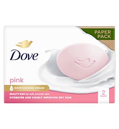 Dove Beauty Cream Bar - Pink 2x90g