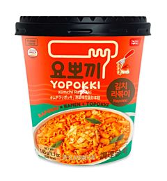 Yopokki Kimchi Rapokki - Tteokbokki & Ramen - 145g