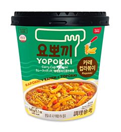 Yopokki Curry Rapokki - Tteokbokki & Ramen - 145g