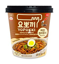 Yopokki Jjajang Rapokki - Tteokbokki & Ramen - 145g