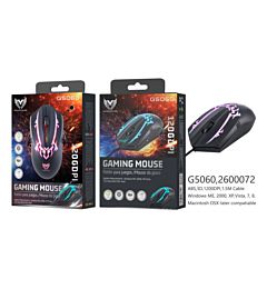 MTK G5060 MOUSE GAMING OTTICO CON CAVO 1200 DPIMTK