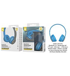 ONEPLUS C6391 CUFFIE WIRELESS ON-EAR CON MICROFONO AZZURROOne Plus