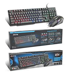 MTK GT947 SET TASTIERA + MOUSE DA GAMING LAYOUT ITALIANO QWERTYMTK