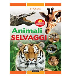 ADESIVI - ANIMALI SELVAGGICrescere Edizioni