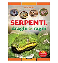 ADESIVI - SERPENTI DRAGHI E RAGNI