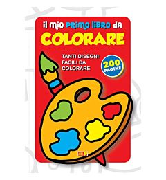 MIO PRIMO LIBRO DA COLORARE ROSSO