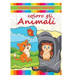 Gioco Coloro Imparo B - Colori gli AnimaliCrescere Edizioni