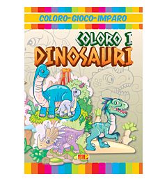Gioco Coloro Imparo B - Colori i Dinosauri