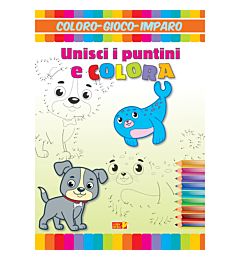 Gioco Coloro Imparo B - Unisci i Puntini e ColoraCrescere Edizioni