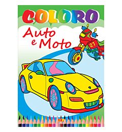 Coloriamo 1 - Colora Auto e MotoCrescere Edizioni