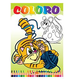 Coloriamo 1 - Coloro GattoCrescere Edizioni