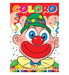 Coloriamo 2 - Coloro PagliaccioCrescere Edizioni