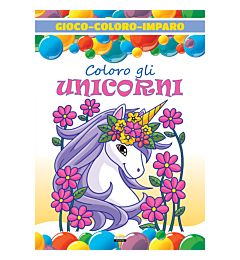 Gioco Coloro Imparo C - Coloro gli UnicorniCrescere Edizioni