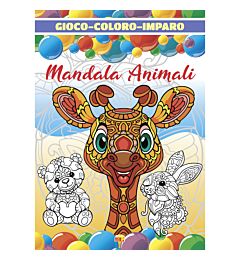 Gioco Coloro Imparo C - Mandala AnimaliCrescere Edizioni