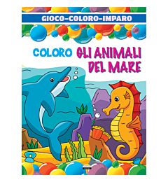 Gioco Coloro Imparo C - Coloro gli Animali del MareCrescere Edizioni