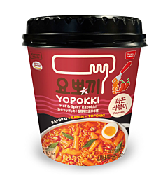 YOPOKKI GNOCCHI DI RISO E RAMEN PICCANTE 145G