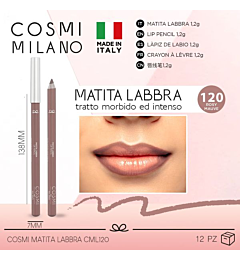Set 12 Matite Labbra Cosmi – Rosy Mauve n.120