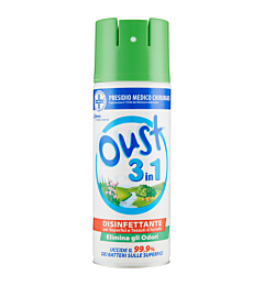 OUST 3IN1 SPRAY SUPERFICI 400ML VERDE