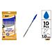 CRISTAL MED POUCH10 BLUE EUBic