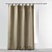 TENDA CON PASSANTI 140 X 260 CM POLIESTERE UNITO ESSENTIEL LDouceur D'intÉrieur