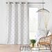 TENDA CON OCCHIELLI 140 X 280 CM POLIESTERE STAMPATO METALIZDouceur D'intÉrieur