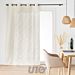 TENDA CON OCCHIELLI 140 X 280 CM EFFETTO LINO TESSUTO NANDODouceur D'intÉrieur
