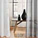 TENDAGGIO CON OCCHIELLI 140 X 280 CM EFFETTO LINO TESSUTO HADouceur D'intÉrieur