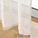 TENDAGGIO CON OCCHIELLI 140 X 280 CM EFFETTO LINO TESSUTO HADouceur D'intÉrieur