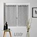 TENDAGGIO DRITTO ANELLI 2 X 60 X 160 CM VELO TESSUTO MILZA ADouceur D'intÉrieur