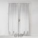 TENDAGGIO DRITTA PASSA BACHET 2 X 70 X 240 CM VELO TESSUTO MDouceur D'intÉrieur