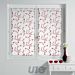 TENDAGGIO DRITTA PASSANTI 2X60X120 VELO SABBIA RICAMA PETITEDouceur D'intÉrieur