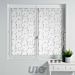TENDAGGIO DRITTA PASSANTI 2X60X120 VELO SABBIA RICAMA PETITEDouceur D'intÉrieur
