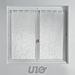 TENDAGGIO DRITTA PASSANTI 2X60X160 VELO SABBIA RICAMA PETITEDouceur D'intÉrieur