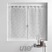 TENDAGGIO DRITTA CON PASSANTI 2X60X120 CM VELO SABBIA RICAMADouceur D'intÉrieur