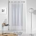 TENDAGGIO CON OCCHIELLI 140 X 280 CM VELO SABBIA RICAMATO OLDouceur D'intÉrieur