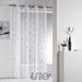 TENDAGGIO CON OCCHIELLI 140 X 280 CM VELO SABBIA FDouceur D'intÉrieur