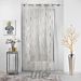 TENDAGGIO CON OCCHIELLI 140 X 280 CM VELO SABBIA SDouceur D'intÉrieur