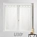 TENDAGGIO DRITTA CON PASSANTI 2X60X160 CM VELO SABBIATO APPLDouceur D'intÉrieur