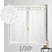 TENDAGGIO DRITTA CON PASSANTI 2X60X160 CM VELO SABBIATO APPLDouceur D'intÉrieur