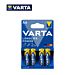 AA LONGLIFE POWER VARTA ALKALINE PILA BL4Varta