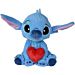 Peluche Stitch Seduto con Cuore - 25cmDisney