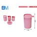 DISPENSER SAPONE IN PLASTICA - ROSABm