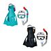 SET SNORKELING CON PINNE 14+Bestway