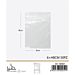 BUSTINE TRASPARENTI CON CHIUSURA A PRESSIONE 6x8CM - 50PZGev