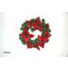 DIETROPORTA TONDO C/FIORE SCOZZESE 40CM C42542-18RDue Esse