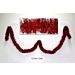 FILO ADDOBBO ROSSO 5.7 CM X 2MT 6PLYHC6-5.7Due Esse